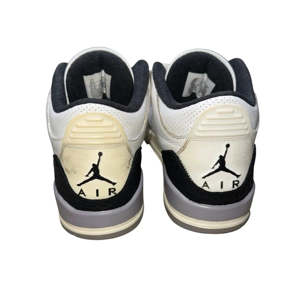 Air Jordan 3 Cement Grey Men's Size 8.5 Sneakers CT8532-106